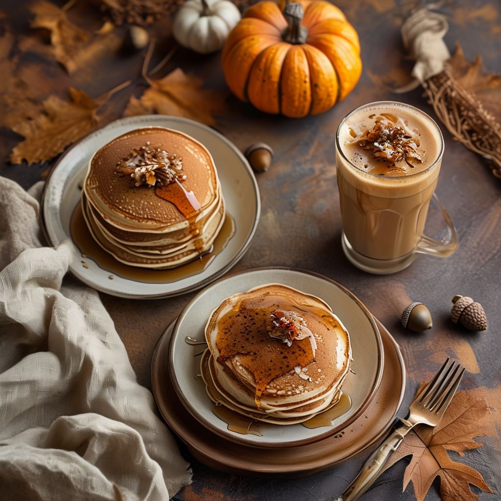 Fluffy Autumn Pancakes: A Cosy Breakfast for Chilly Mornings