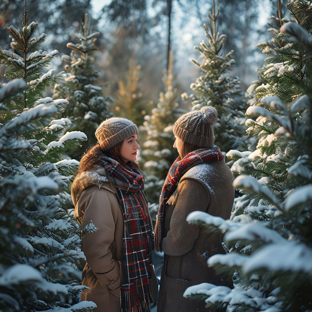 Christmas Tree Picking: A Cosy, Festive Winter Tradition Filled with Magic & Memory