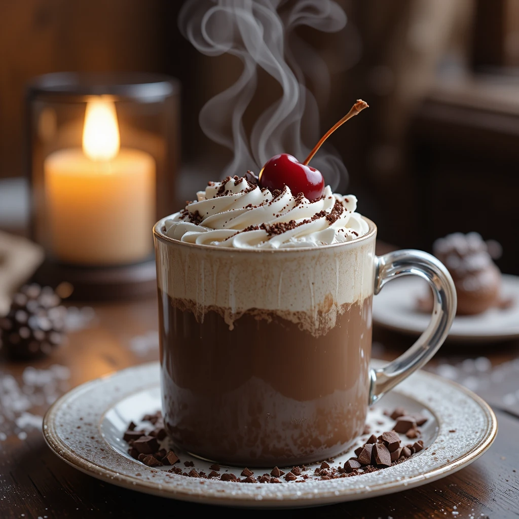 Black Forest Mocha: A Rich, Indulgent Winter Drink Inspired by a Classic Dessert