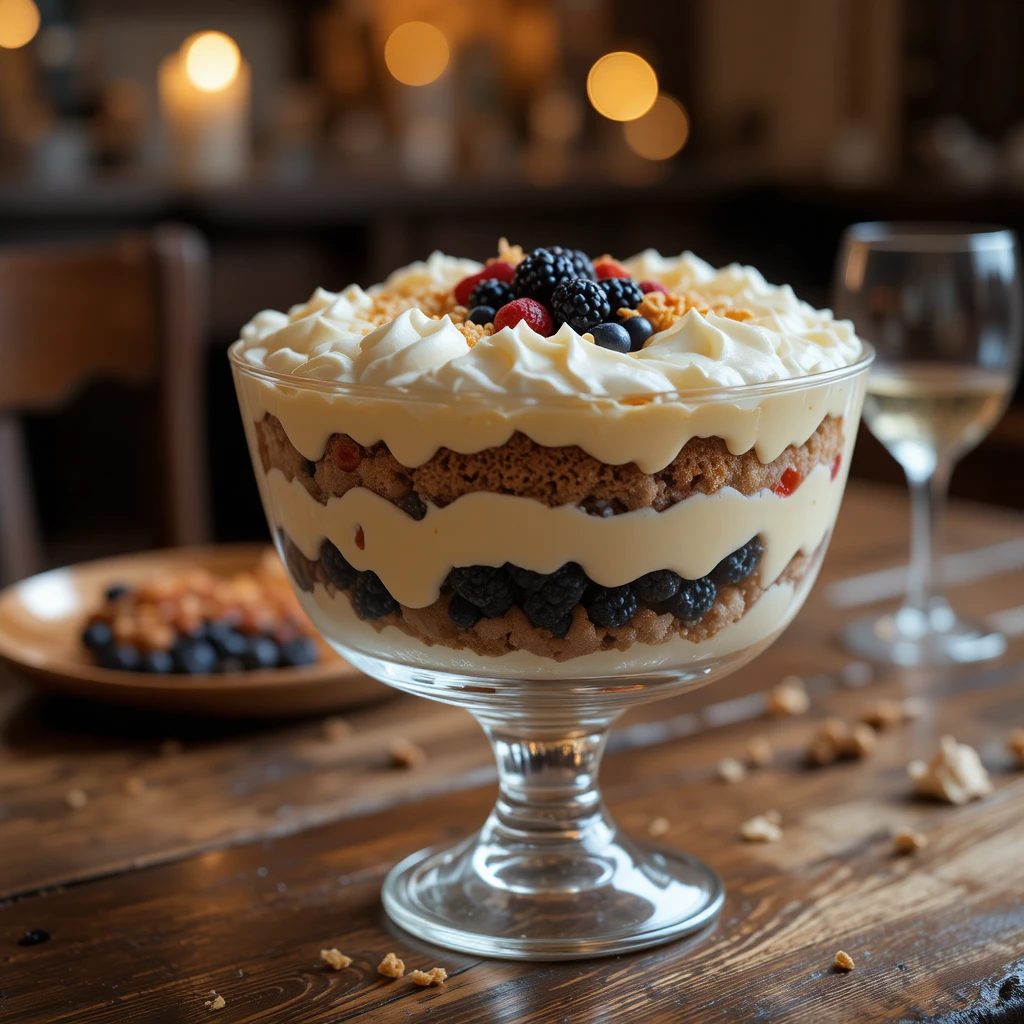 Winter Trifle: A Cosy, Layered Dessert Full of Comfort, Colour & Festive Cheer