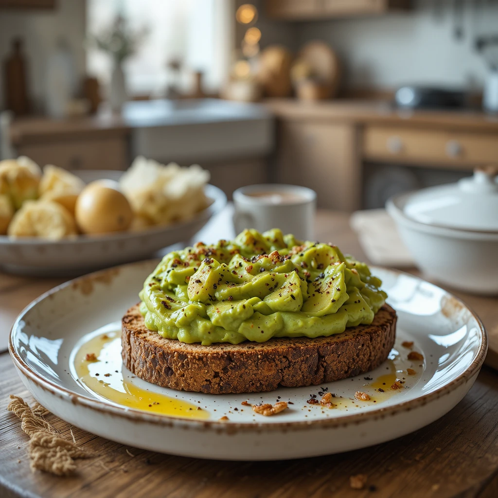 Winter Breakfast: Avocado on Toast