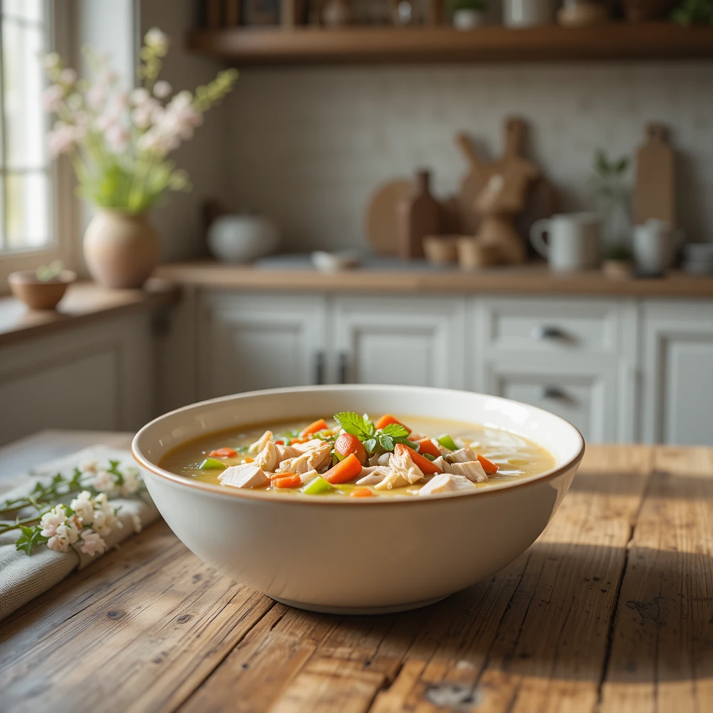 Spring Chicken Soup: A Light, Comforting Bowl for Changing Days