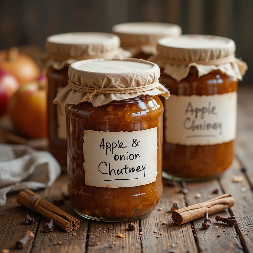 Apple & Onion Chutney: A Cosy Winter Pantry Staple