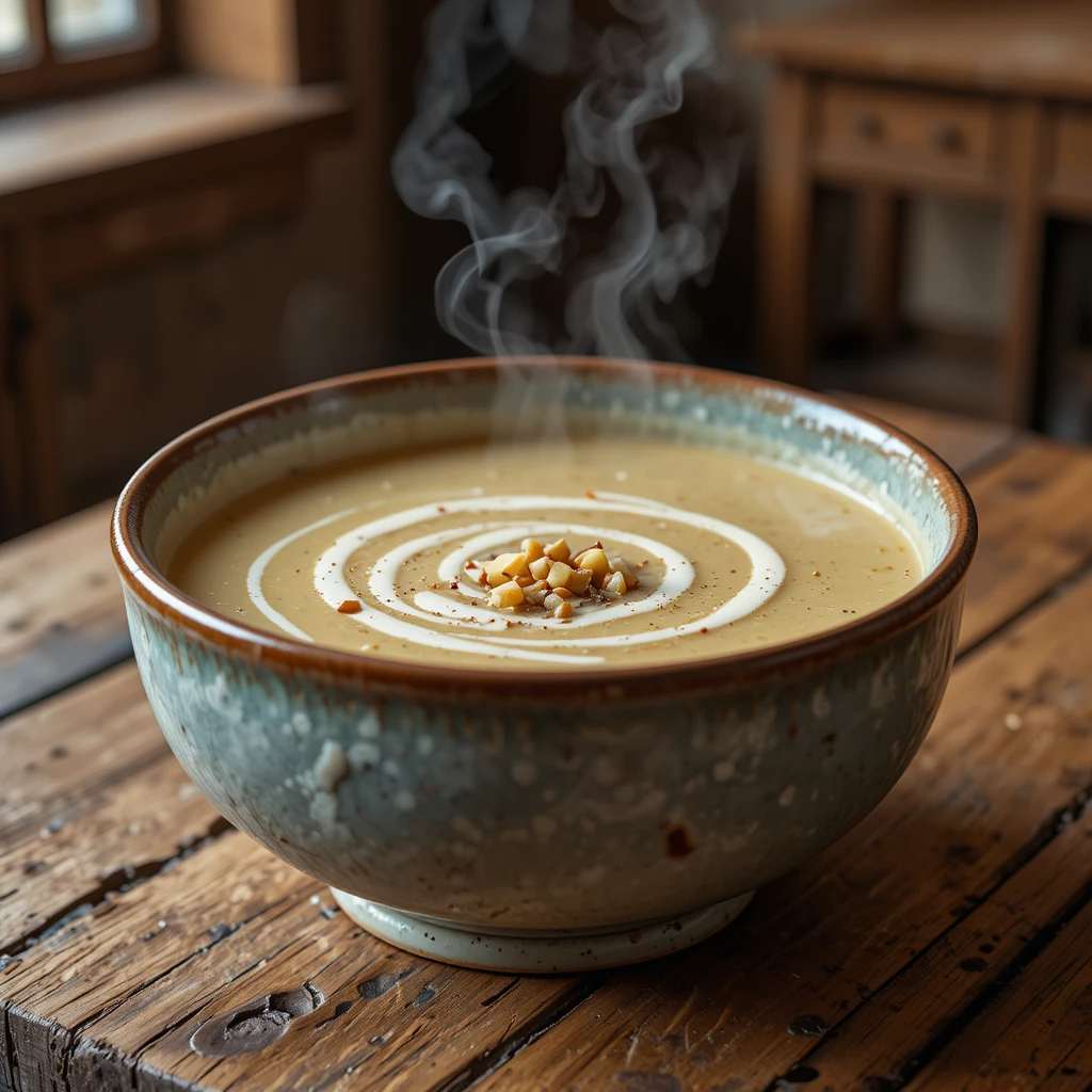 Mushroom & Leek Soup: A Soft, Savoury Winter Bowl for Cold Days