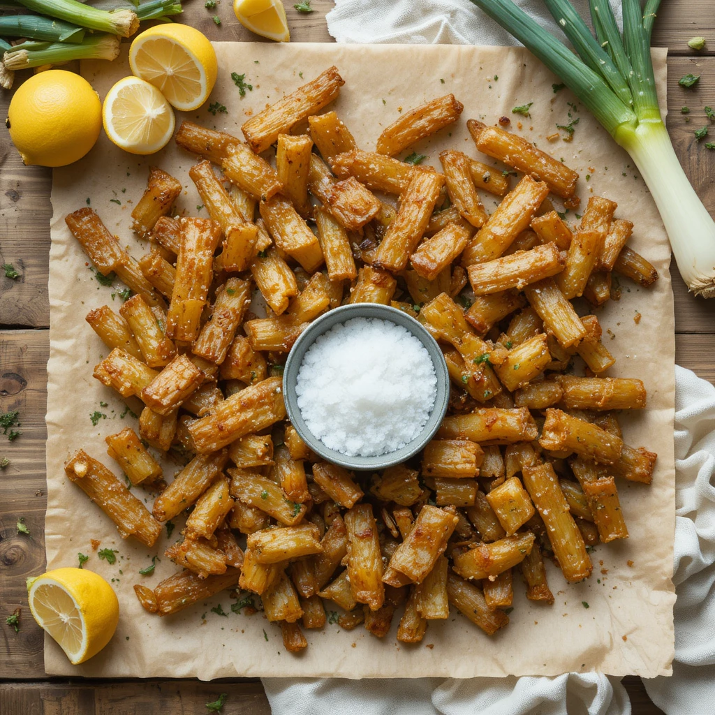 Spring Side Dish: Crispy Leeks