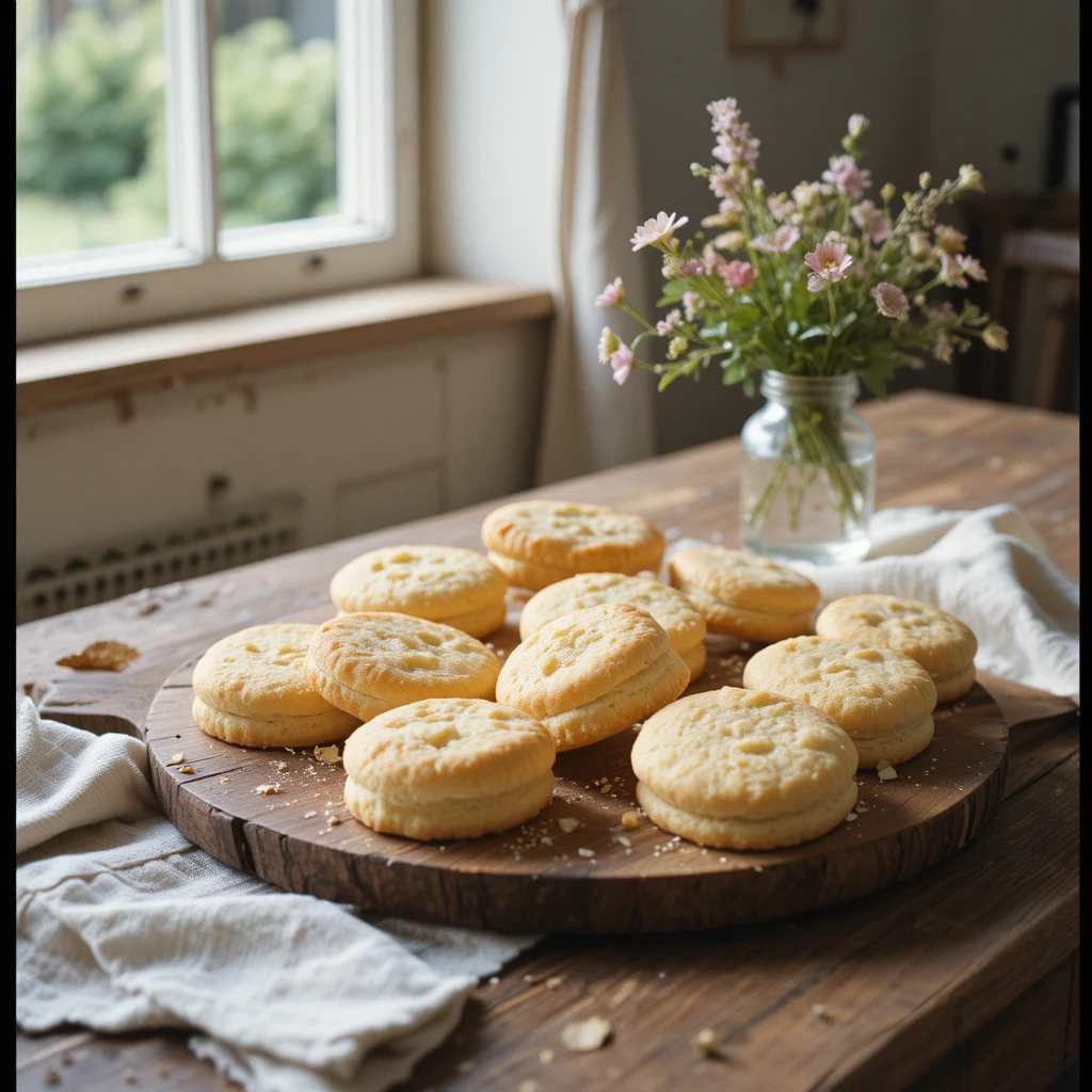 Homemade Shortbread: A Simple & Buttery Spring Bake