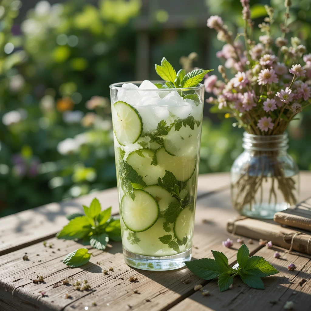 Cucumber Mint Cooler: A Fresh & Cooling Spring Mocktail